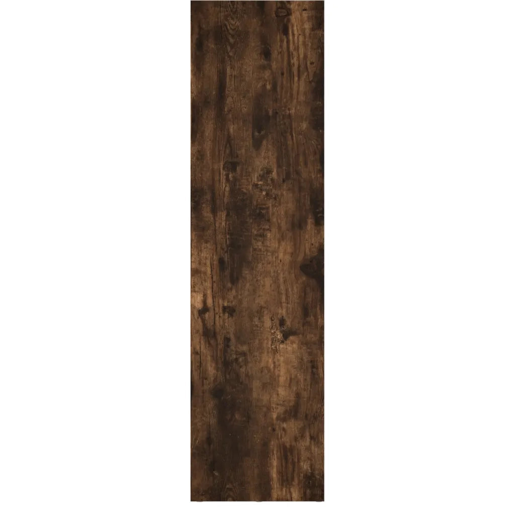 Libreria-Mobile TV Rovere Fumo 36x30x114cm in Legno Multistrato