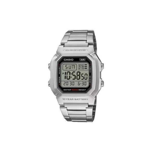 Orologio casio w 800hd 1avef silver
