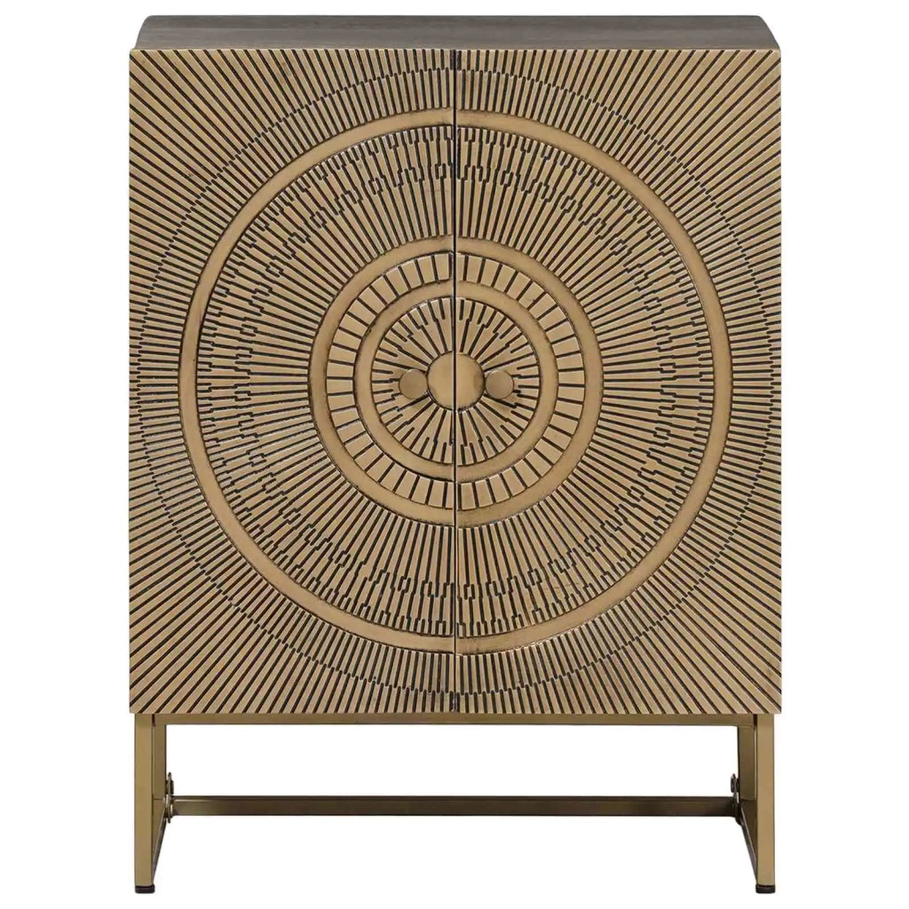 Credenza Ottone 53,5 x 30 x 70 cm