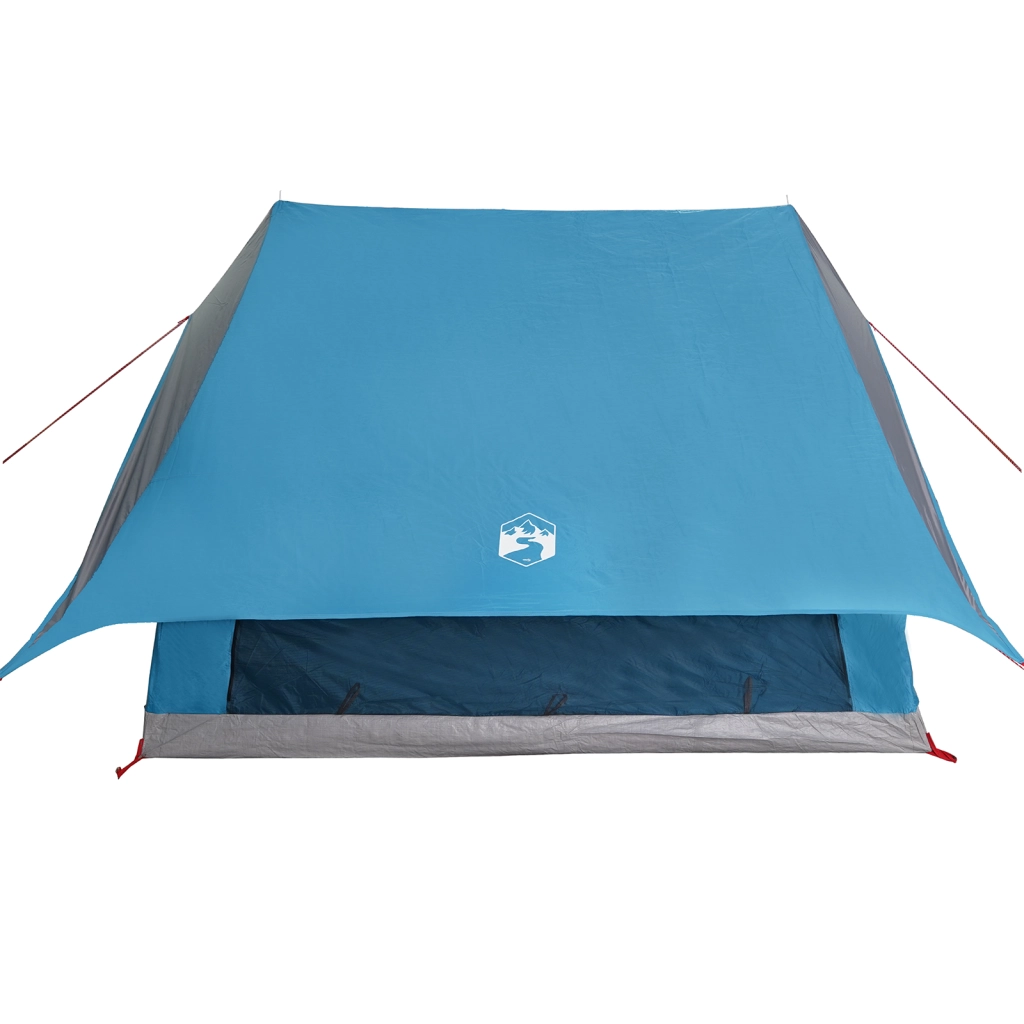Tenda Familiare A-Frame 7 Persone Blu Impermeabile
