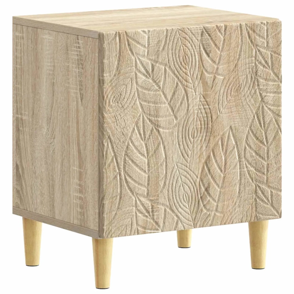 Comodino Rovere Sonoma 43 x 34,5 x 50 cm Legno ingegnerizzato 895029