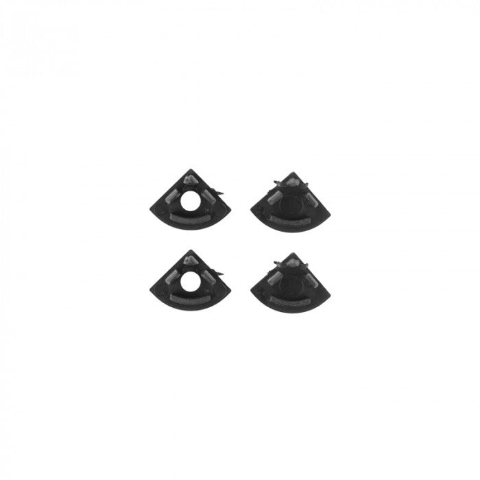 Profilo angolare LED RW02 nero diffusore opale 2m Ecolight