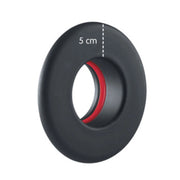 ROSONE PER STUFA A PELLET CORONA  5 CM D  8 CM NERO OPACO- 1,0 pz
