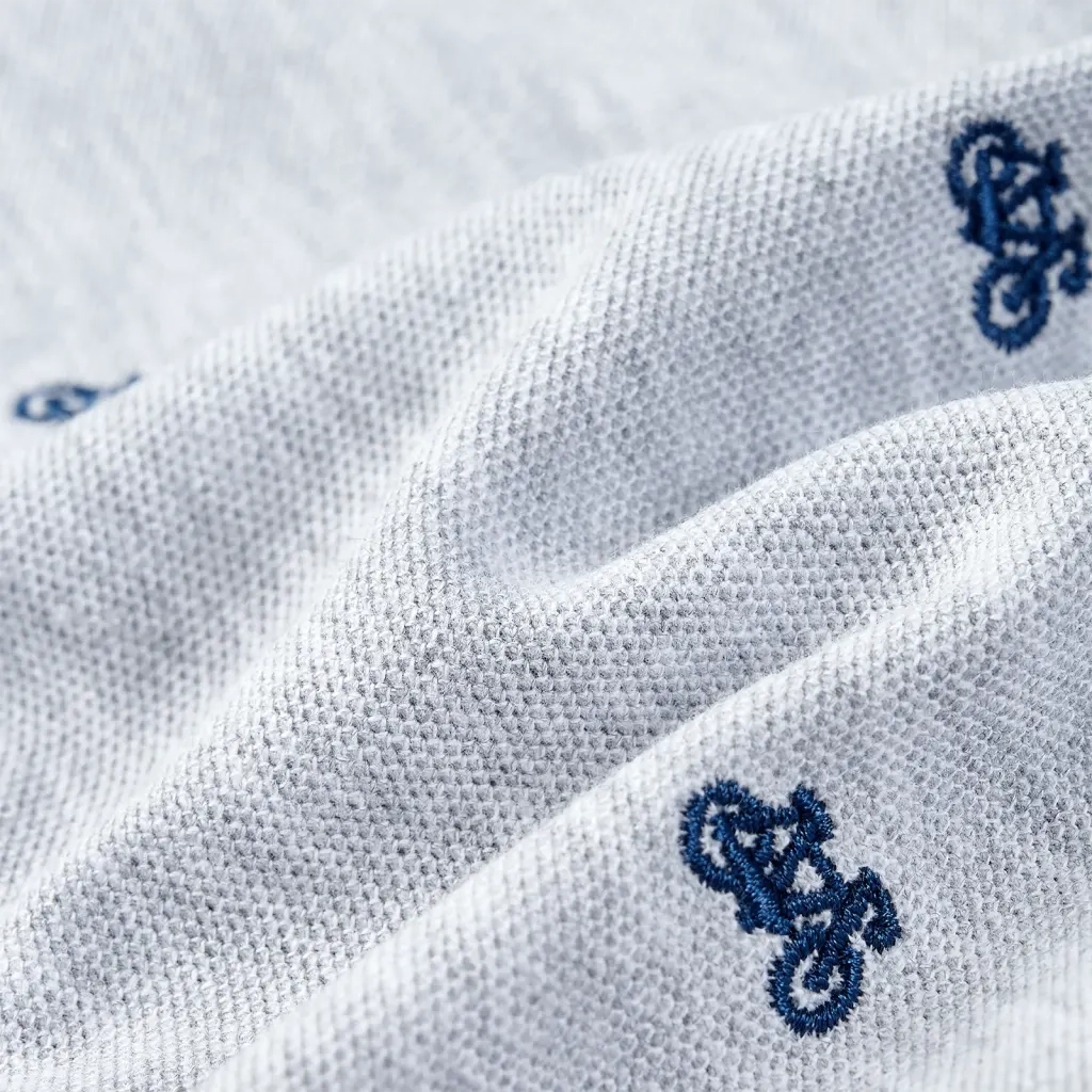 Polo per Bambini Grigio M¨¦lange 128