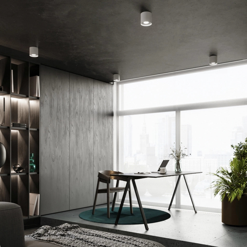 Spot soffitto tondo bianco Ø12 GU10 10W Kiruna Pure
