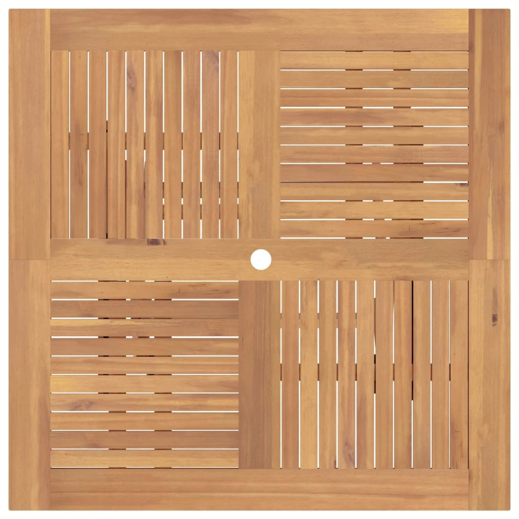 Set da Giardino 5 pz Marrone Legno di teak solido 3437351