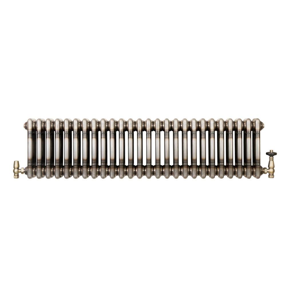 Radiatore 3 Colonne Orizzontale Metallo Grezzo 300 x 1190 mm TRV