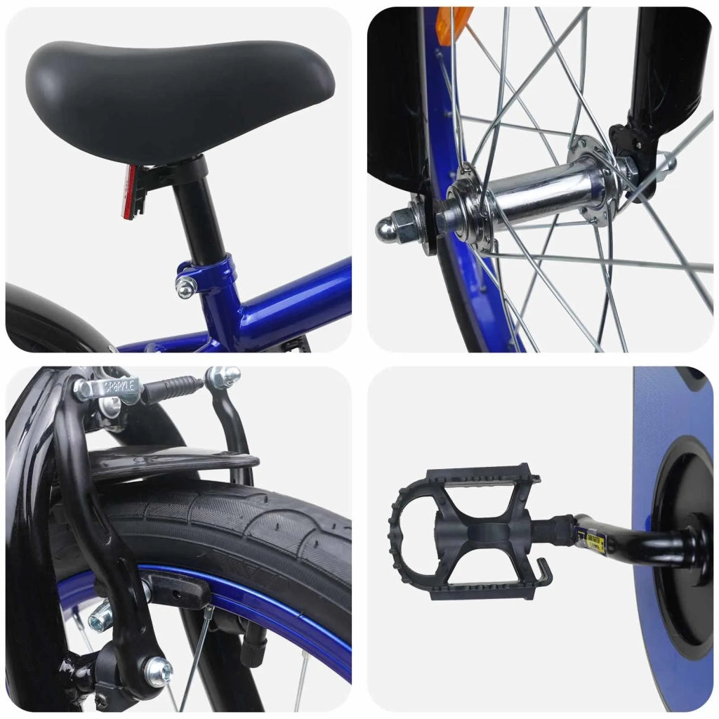 Bicicletta per Bambini 16 Pollici per bambini di 4-6 anni 42009341