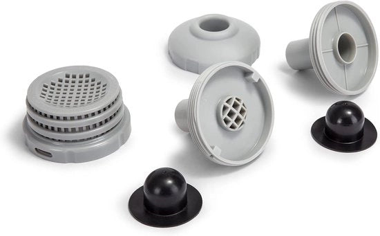 Compatibile con sistema di recupero acqua - Sostituti di parti per piscine - Set di connessione per iniezione - /sfiatatore per piscine - (Incluso diffusore) - Set di connessione con diametro di 32 mm