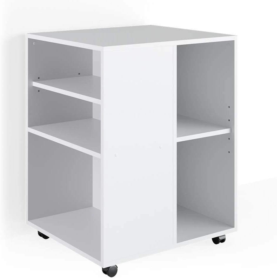 Contenitore per rotoli, Sonoma, 59.4 x 52.6 cm, utilizzabile in modo flessibile con ruote per uso mobile