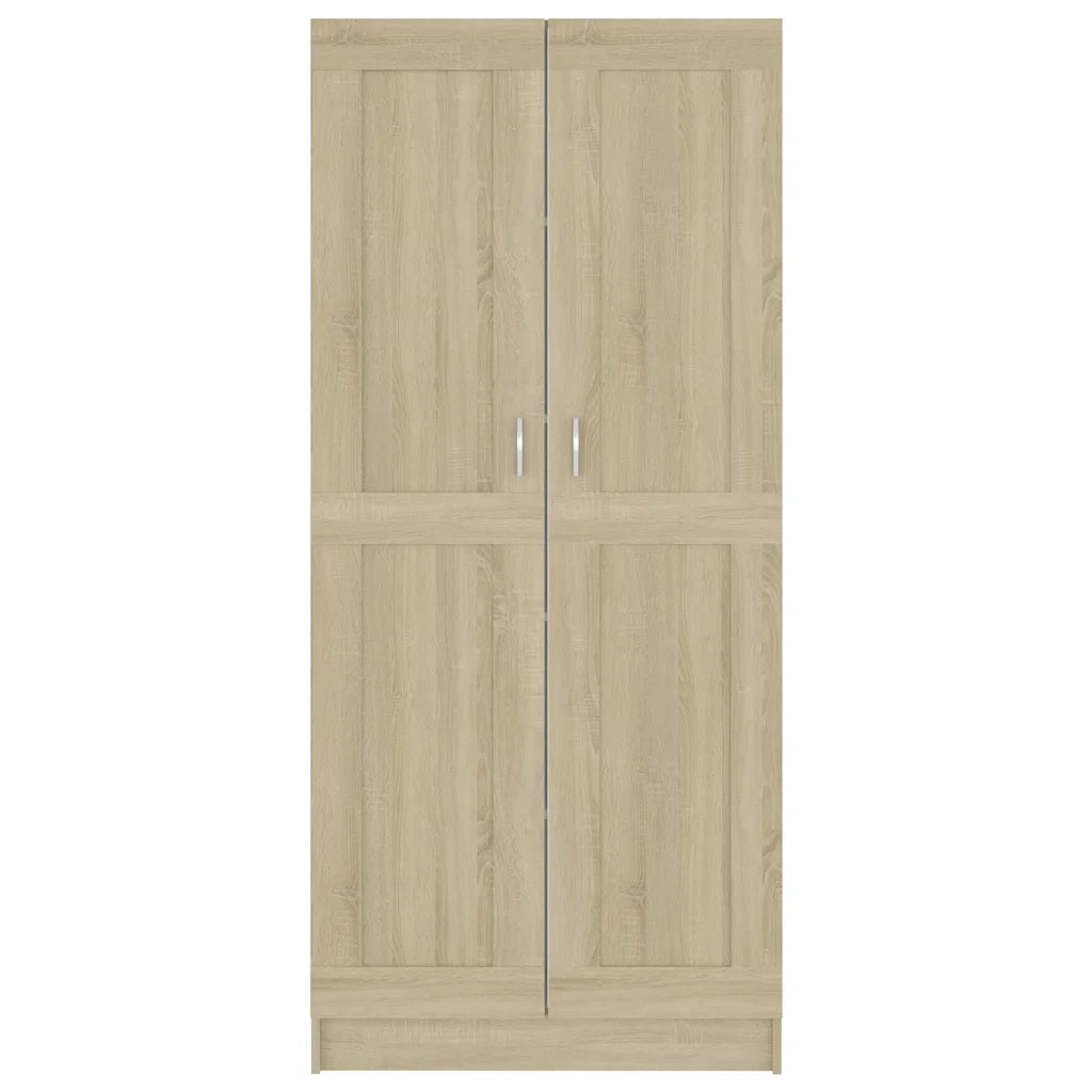 Libreria Rovere Sonoma 82,5x30,5x185,5 cm in Legno Multistrato 802735