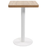 Tavolo da Bistrot Marrone Chiaro 50x50 cm in MDF 286426