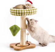 Pavimento per gatti con cuscino per gatti - verde - per gatti in casa e giardino