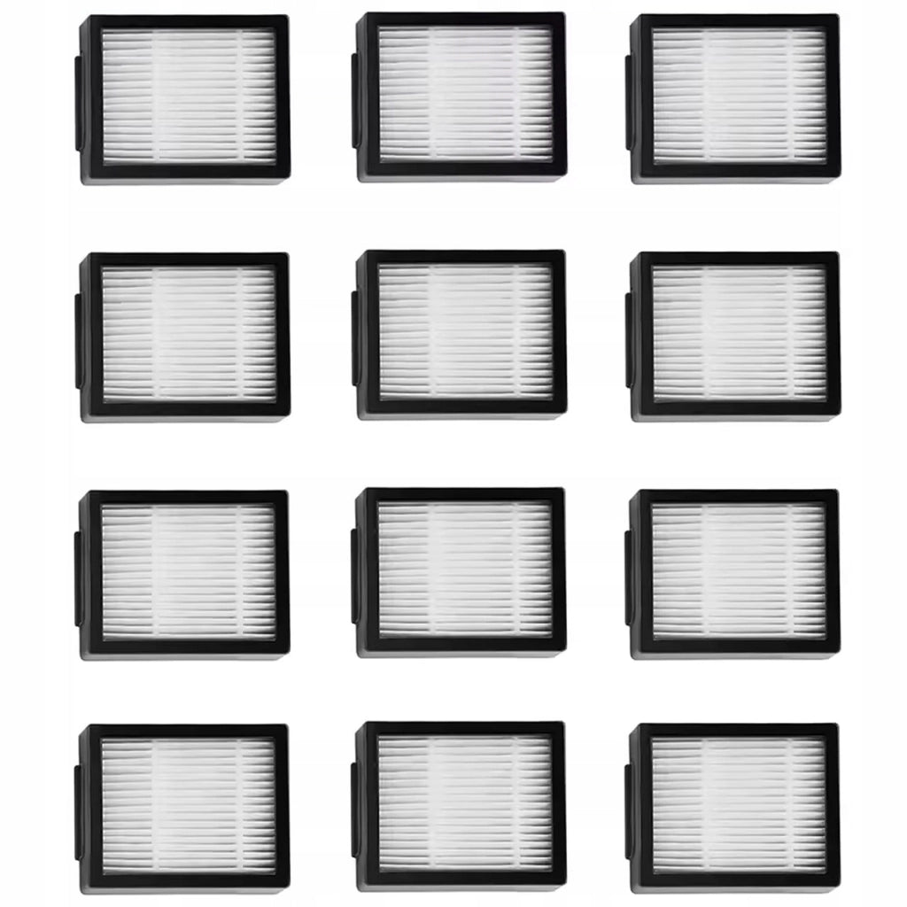 Filtro HEPA di Ricambio per iRobot Roomba E5 E6 I3 I7 I8 J7 – Set 12 Pezzi | Alta Efficienza