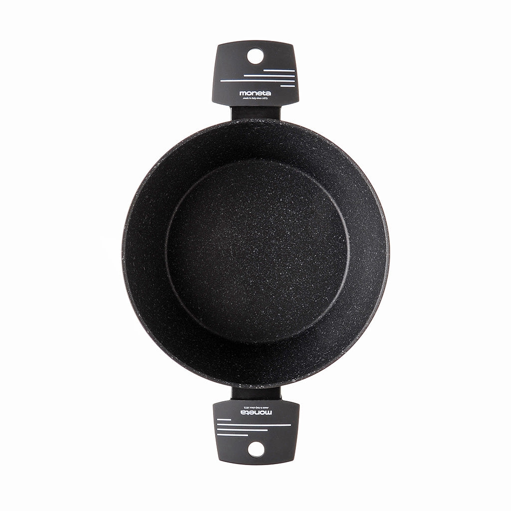 Casseruola Ø20 cm Antiaderente Induzione in Alluminio Effetto Pietra Moneta Yes (Zeus 2.0)