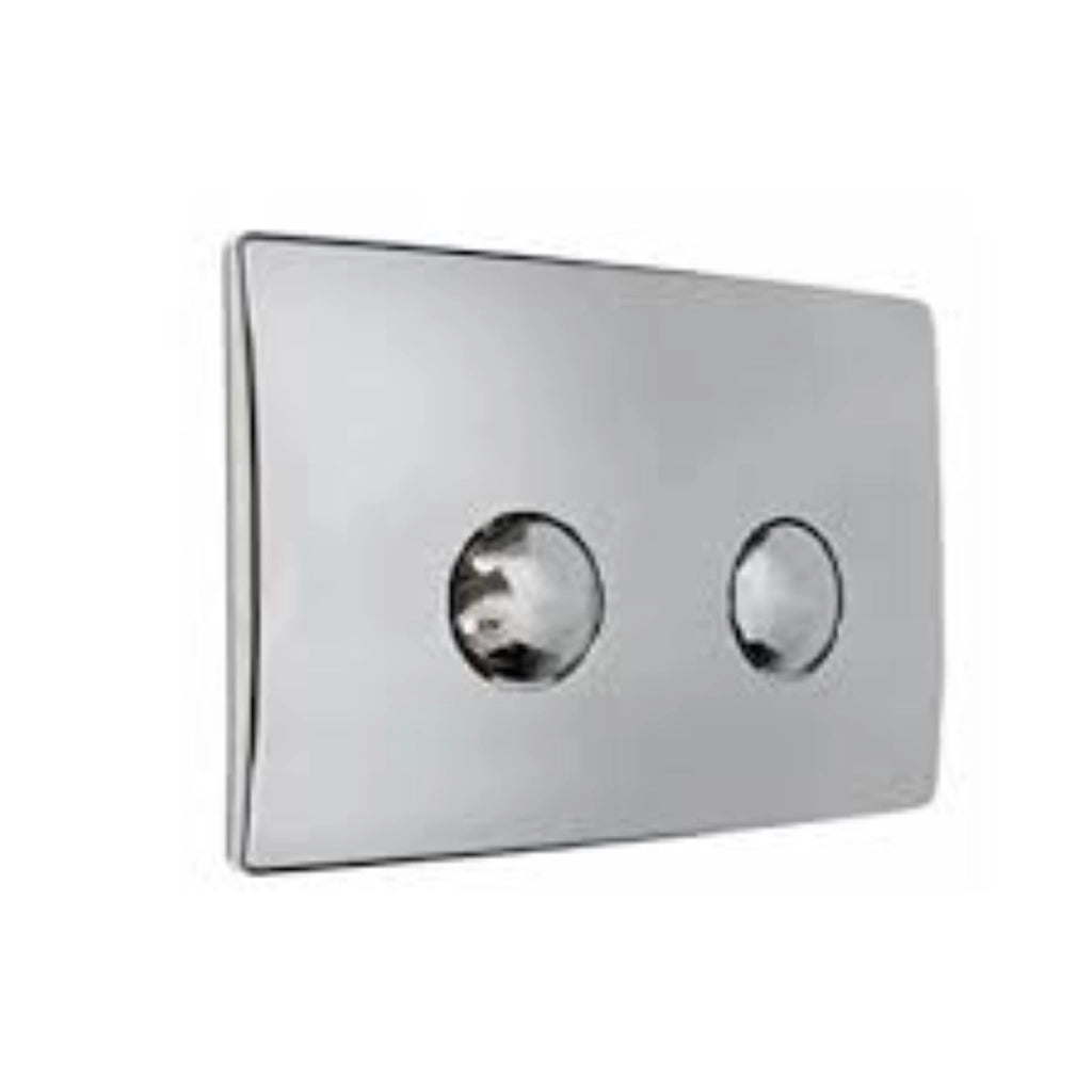 Placca Sottile Scarico Cassetta Incasso 28X18 Cm Eco Cromata - Pucciplast