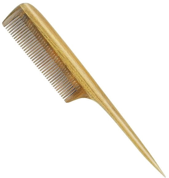 Anti-statica penna per capelli in sandalo - Portatile - Cura dei capelli - 1 pezzo