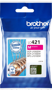 Brother LC421M cartuccia d'inchiostro 1 pz Originale Magenta
