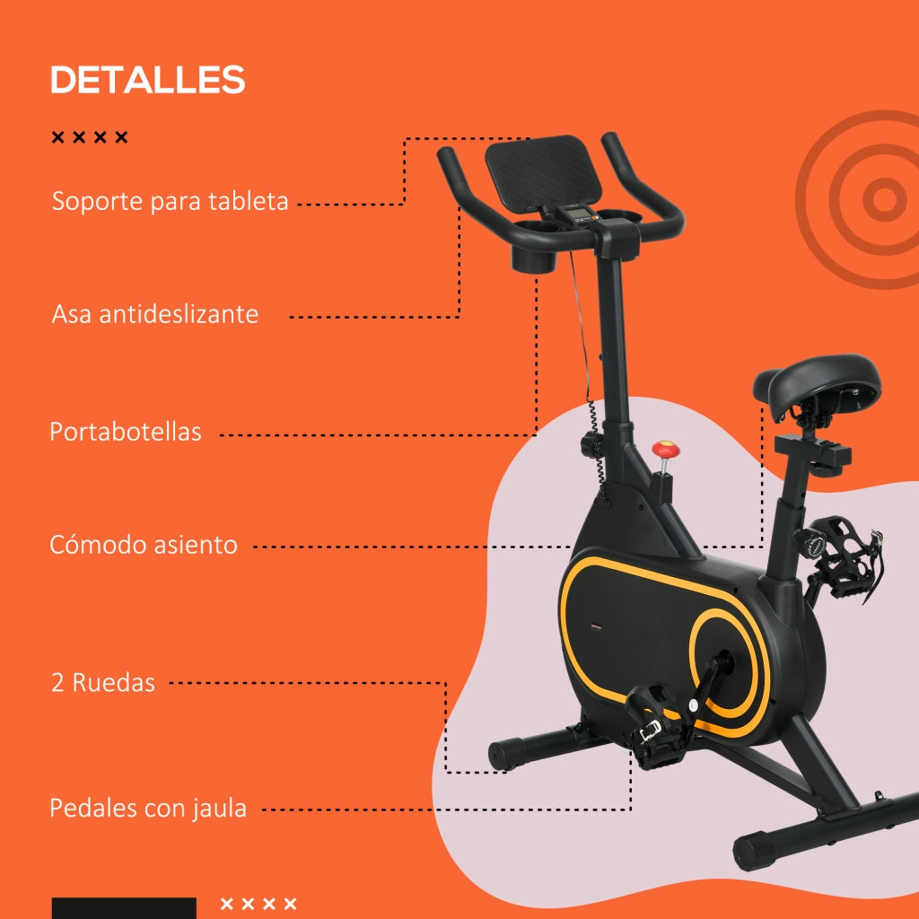 Bicicletta Statica ¨C zephmum ¨C Nero