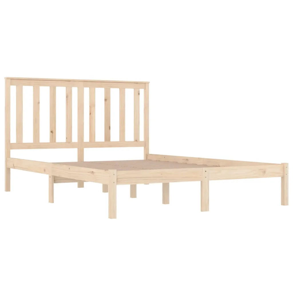 Giroletto in Legno Massello di Pino 135x190 cm 4FT6 Double cod mxl 63857