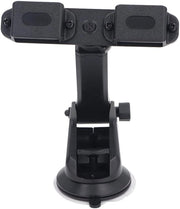 Adattatore per radio - Supporto per presa di corrente - Orecchino per microfono - Nero - Supporto per microfono - Pannello di controllo per radio a due vie - Adatto per diversi marchi