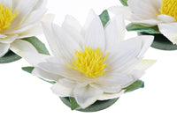 Set 6 Ninfea Galleggiante Artificiale