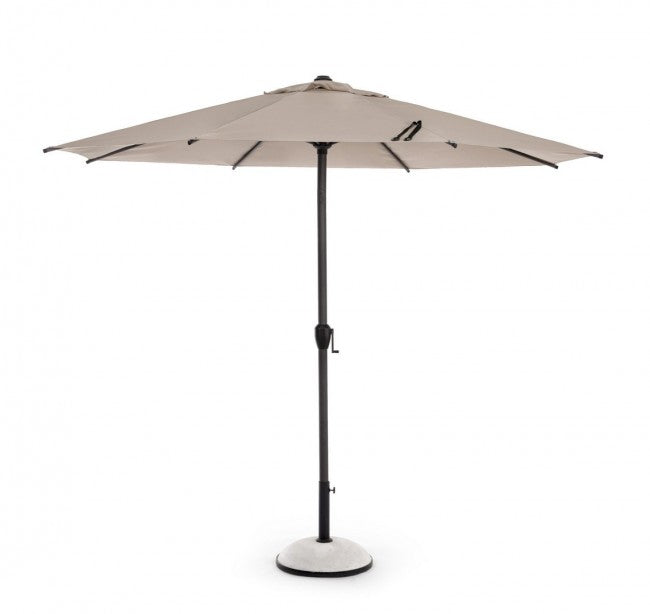 Ombrellone da Giardino Ø3x2,37h m Palo Ø48 mm con Snodo Rio Antracite/Beige