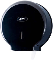 Dispensatore di carta igienica medio grande, ABS sottile, nero