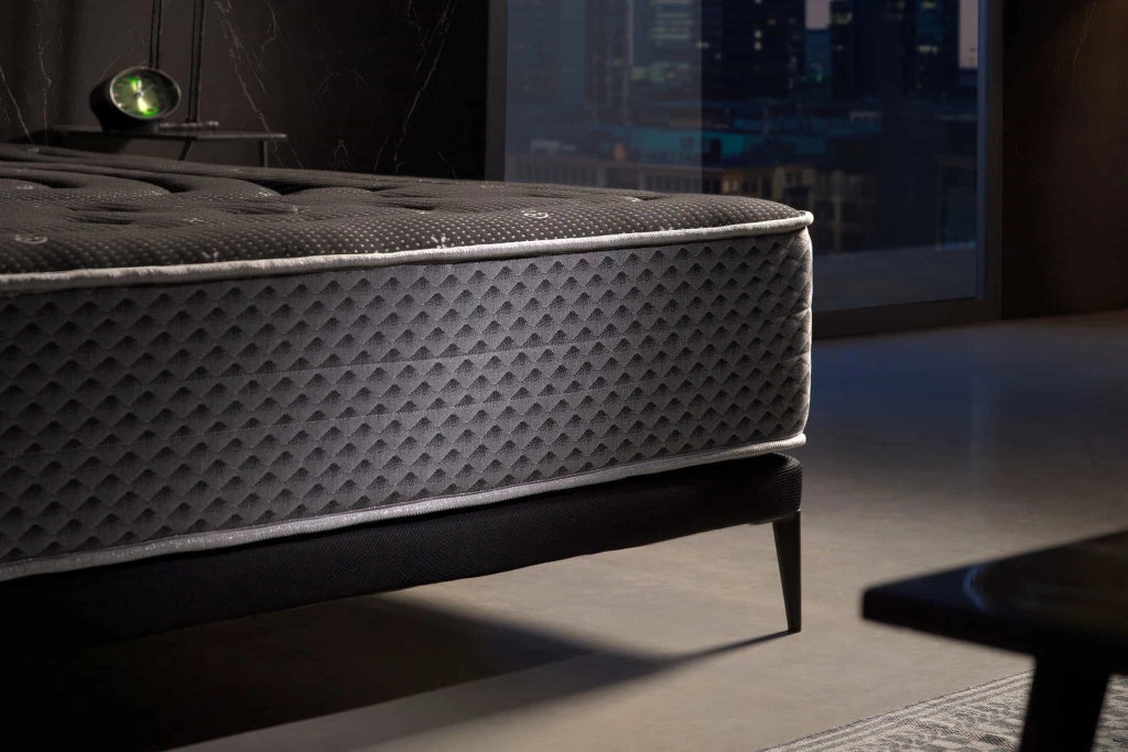 Materasso SuperSoft  Premium Black Multizone, 27cm, 160x200cm - Moonia
