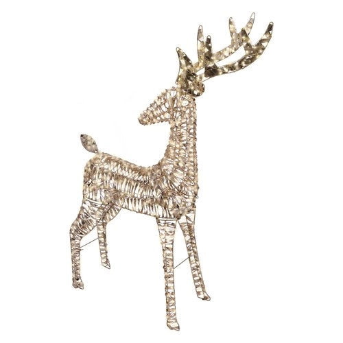 Decorazione luminosa natale amicasa 9490416 renna