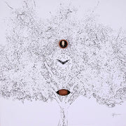 Orologio a Cucù da Parete 60X60X11Cm Pirondini Italia Albero Nero
