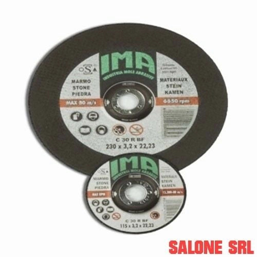 DISCO ABRASIVO IMA 25PZ TAGLIO MARMO 115X3,2 MOLA ABRASIVA