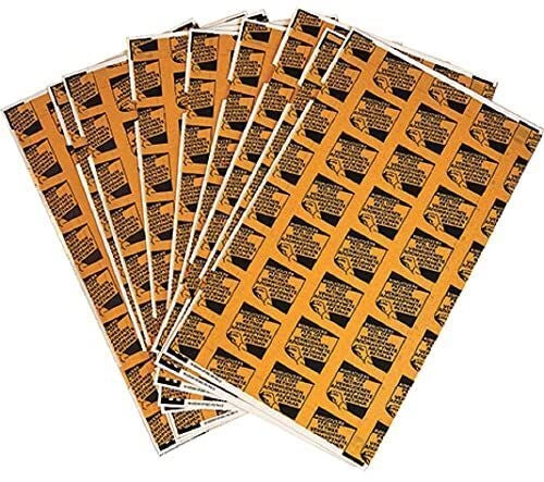TIGERONE 6689805 Ricambio Sterminainsetti Carta Adesiva 10 Pezzi colore Nero
