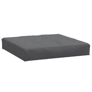 Cuscino per pallet | Cuscini per sedie Antracite M¨¦lange 60x60x9,5 cm in Tessuto