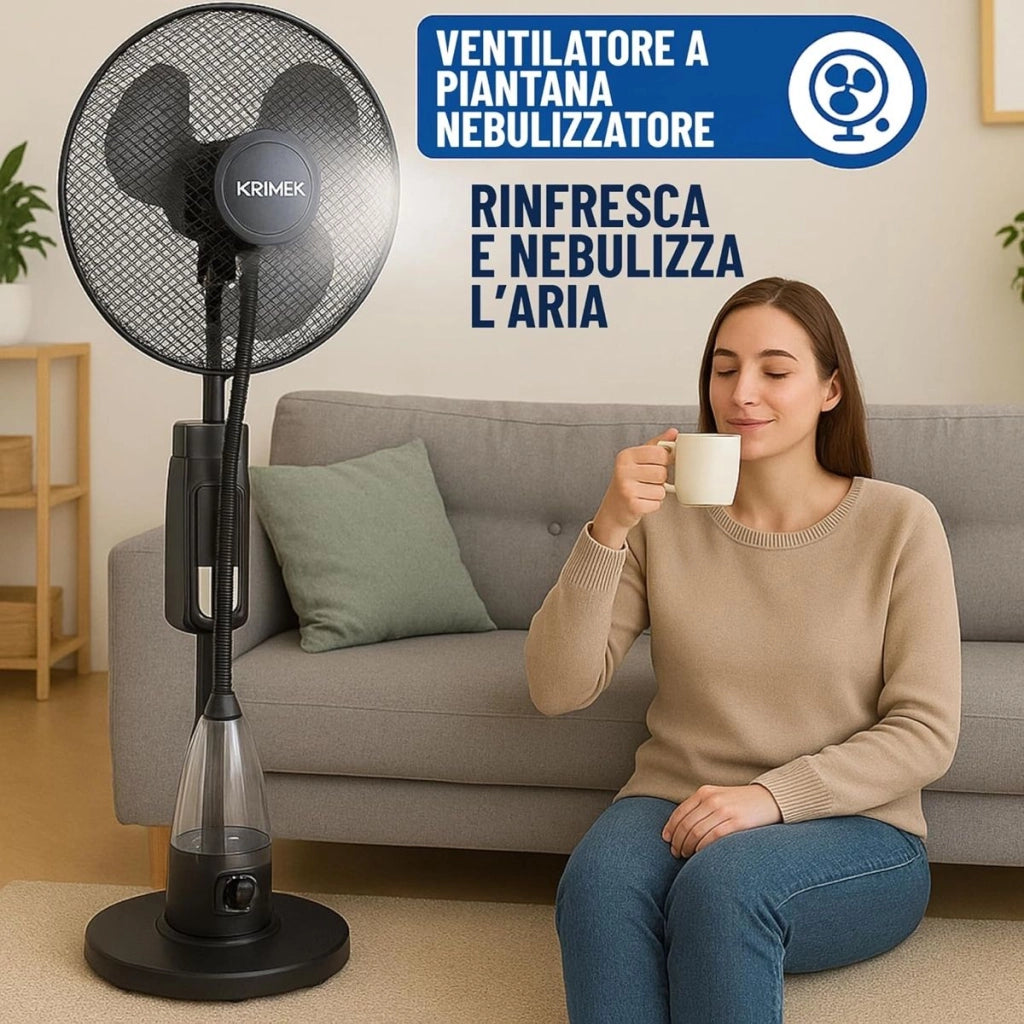 Ventilatore nebulizzatore Krimex 70W