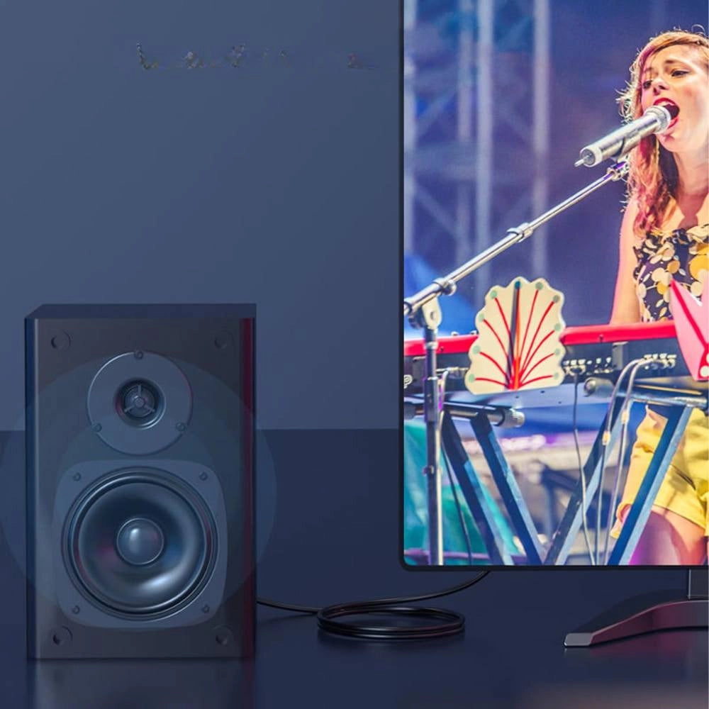 Cavo ottico digitale audio mach power 3 metri placcato oro
