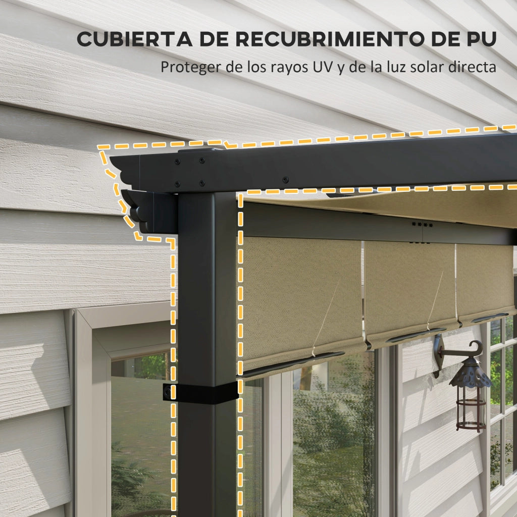 Gazebo 3x3 m ¨C zephmum ¨C Beige