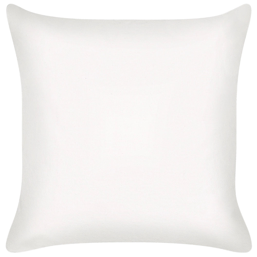 Set di 2 cuscini in cotone ricamati con motivo orientale beige 45 x 45 cm morbida imbottitura