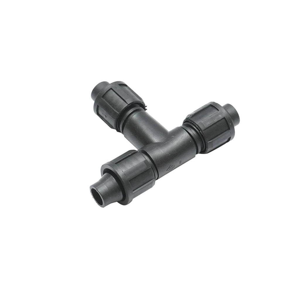 100 pz Giunto a ''T'' per Sistema di irrigazione a Goccia 17X17X17mm. Giunto a "T" a Compressione per tubo/nastro irrigazione a Goccia