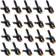 Mini clip per fotografie - Nylon - Krachtige clip - Zwart - Clip per knutselen e giardinaggio - 1 pc