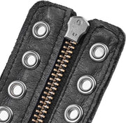 Hoes con Cinturino in Pelle con Cerniera per Martin Boots - Marrone - Duraturo - Stile - Protettivo