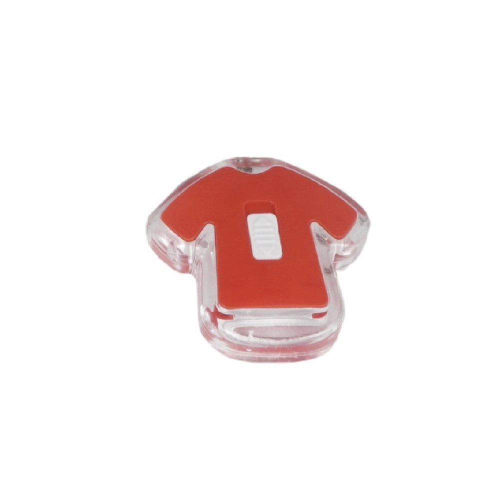 Trade Shop - Set 4 Pezzi Mini Torcia Led Portachiavi A Forma Di Maglietta Da Calcio Dt-2141 -