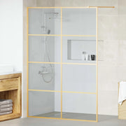 Parete Doccia Walk-in Oro 140 x 195 cm vetro temperato