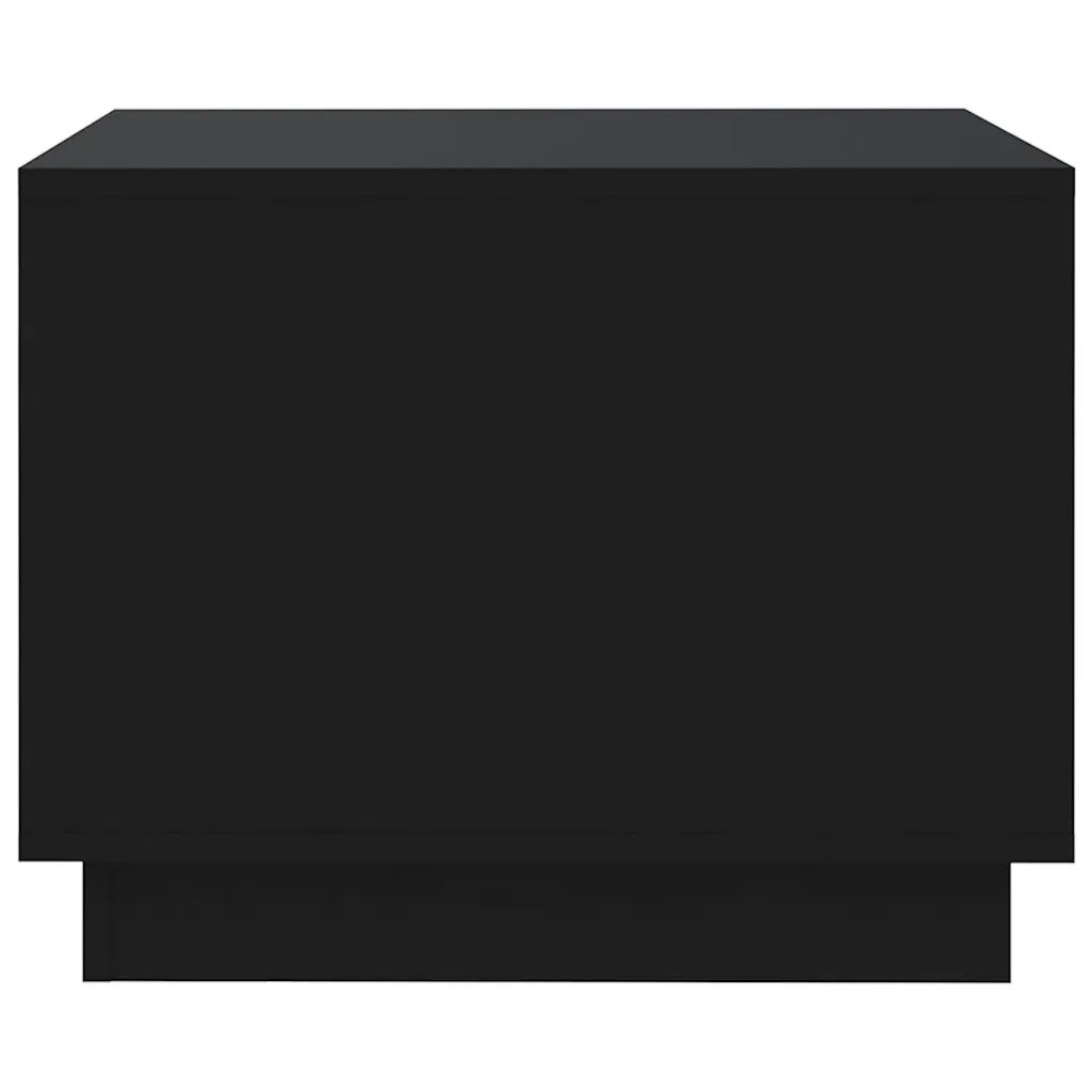 Tavolino da salotto | Tavolino da caff¨¨ | Tavolino da Soggiorno Nero 55x55x43 cm in Truciolato