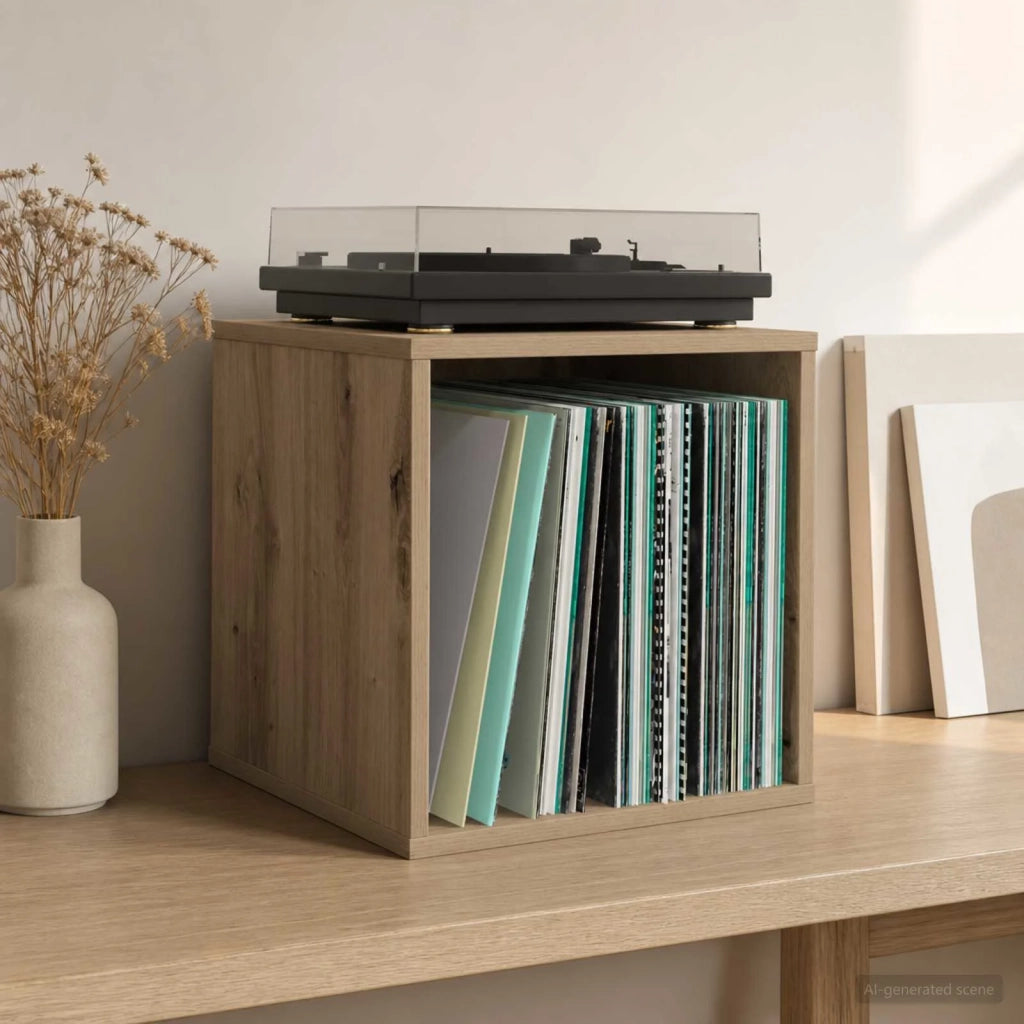 Scatola per album in vinile Rovere Artigianale 8012856