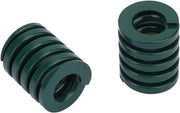 Veer diapason 25mm OD 12,5mm ID 2 pezzi - Veer pesante per applicazioni di stampaggio - Colore verde - Per macchine di iniezione di plastica - Per sistemi di schiuma e diiesistema - Applicazioni di stampaggio interno