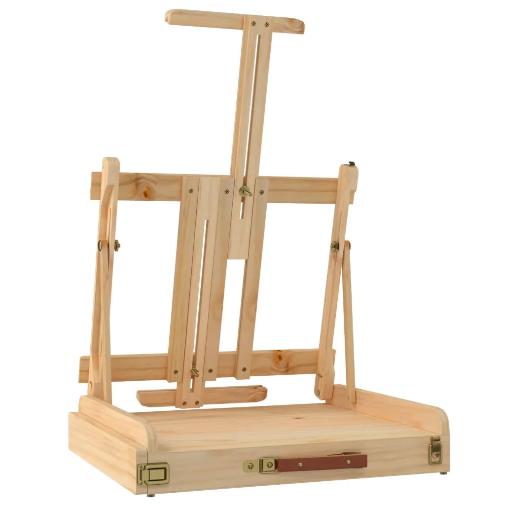 Cavalletto Tavolo Cassetto 41,5x37x12 cm Legno Massello Pino CFW7171494