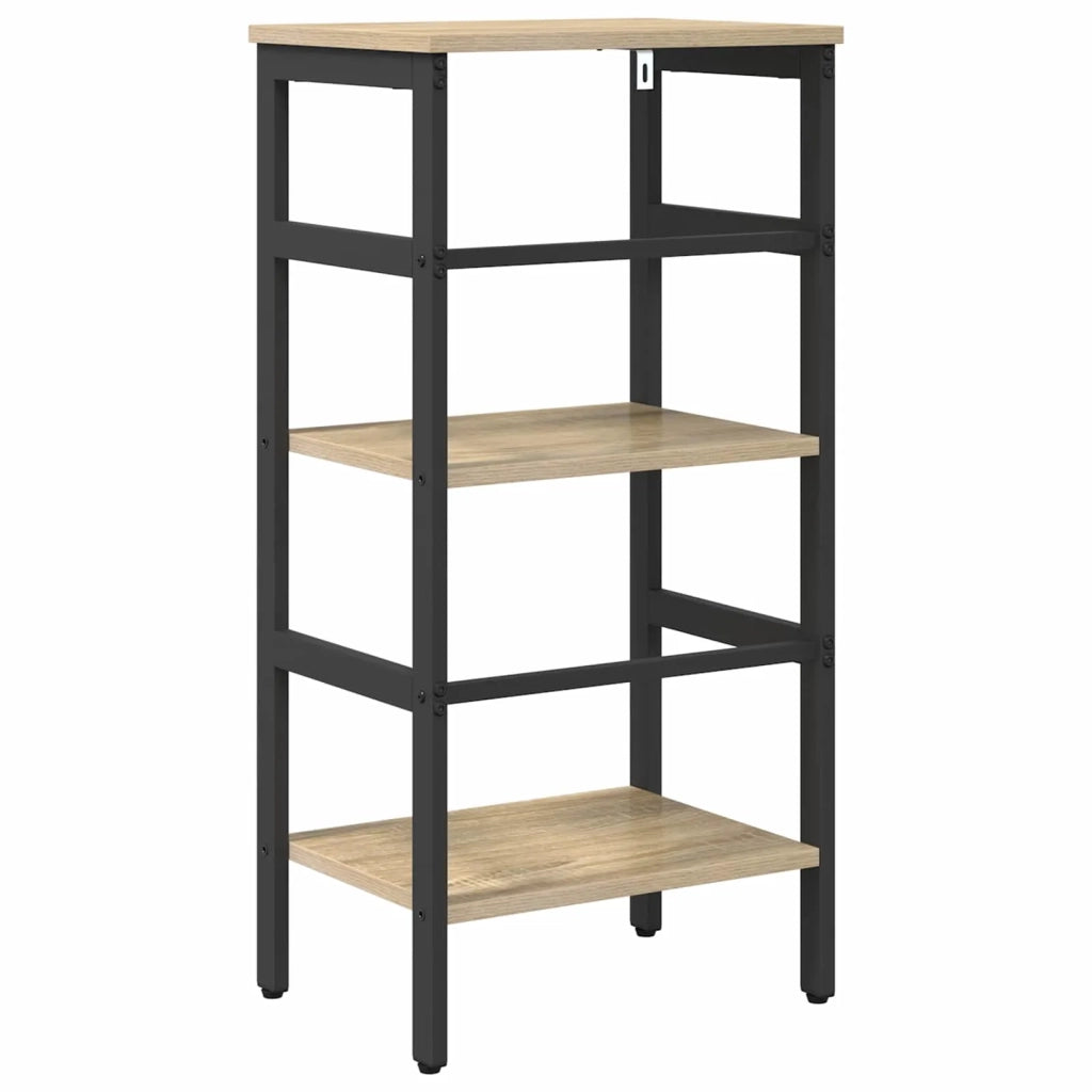 Libreria-Scaffale per Libri-Mobile di Stoccaggio Rovere Sonoma 40 x 29,5 x 81 cm Legno multistrato