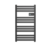 Scaldasalviette elettrico Thomson senza fluido, connesso al WiFi, con ventola da 500 W, nero cosmo