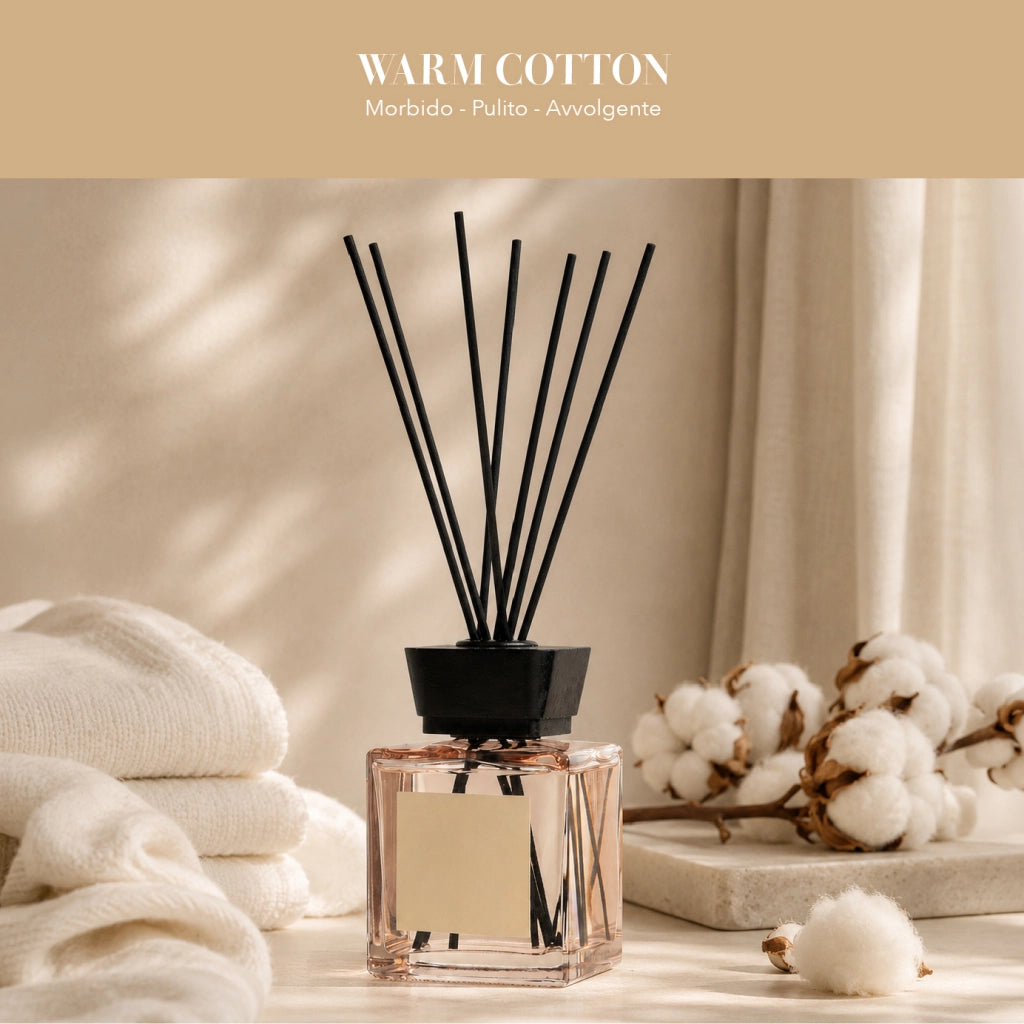 Set 2 Pezzi Diffusori Ambiente con Bastoncini Profumatori Casa 2 Fragranze 200 ml o 500 ml  500 ml